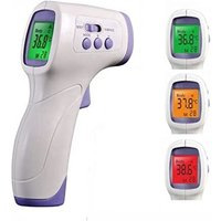 Medizinisches Infrarot-Stirnthermometer, berührungsloses Thermometer für Erwachsene, Kinder und Babys, LCD-Anzeigemodus mit Farbindikatoren, von BEIJIYI