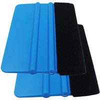 Rakel mit Faserkante für Auto-Vinylfolierung, langlebiger Rakel für Fensterfolien, Rakel für Aufkleber (2er-Pack, schwarz) von BEIJIYI