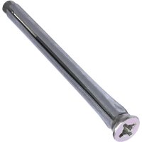 Set mit 10 Spreizdübeln aus Metall Ø10x112 mm + 10 Schrauben M6x127 mm mit Aussparung pz 3 – Stahl – für Fensterrahmen/Beton/Vollziegel von BEIJIYI
