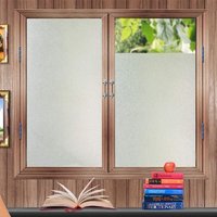 Sichtschutzfolie 90x200 cm UV-Schutz Blickdichte Fensterfolie Milchglasfolie Elektrostatische Fensterfolie Matteffekt für Home Office Badezimmer Sichtschutzfolie 90x200 cm UV-Schutz Blickdichte Fensterfolie Milchglasfolie Elektrostatische Fensterfolie Matteffekt für Home Office Badezimmer von BEIJIYI