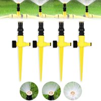 Stück Gartensprinkler, Gartenbewässerung, 360-Grad-Rasensprinkler, rotierender Sprinkler, automatische Bewässerung, Bewässerungssprüher für Rasen, von BEIJIYI