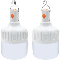 Stück LED Camping Laterne, USB Wiederaufladbare Campinglampe Leistungsstarke 500 Lumen Außenlampe, 3 Helligkeitsmodi, Tragbare Wasserdichte Zeltlampe Stück LED Camping Laterne, USB Wiederaufladbare Campinglampe Leistungsstarke 500 Lumen Außenlampe, 3 Helligkeitsmodi, Tragbare Wasserdichte Zeltlampe von BEIJIYI