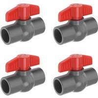 Stück PVC-Kugelhahn, Lochdurchmesser: PVC-Muffen-Endabsperrventil, verwendet in Bewässerungsschwimmbädern, kommerziellen Sanitäranlagen und Aquarien, von BEIJIYI