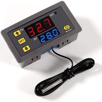 Beijiyi - Stück W3230 ac 110 V-220 v digitaler Temperaturregler, 20 a digitaler Display-Thermostat-Steuerschalter mit 10 k NTC-Sensorsonde von BEIJIYI