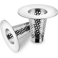 Stück konisches Abflusssieb, Duschhaarfänger, Badewannen-Abflusssieb, Abflussfilter aus Edelstahl 304, geeignet für Bodenabläufe in Küche und Bad (30 Stück konisches Abflusssieb, Duschhaarfänger, Badewannen-Abflusssieb, Abflussfilter aus Edelstahl 304, geeignet für Bodenabläufe in Küche und Bad (30 von BEIJIYI