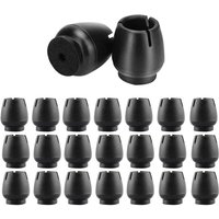 Beijiyi - Stuhlbeinschutz, 32 Stück, rutschfeste Tisch- und Stuhlfüße, kratzfeste Fußpolster, Schutzkappen aus Gummi (12–16 mm) von BEIJIYI