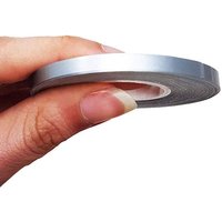 Beijiyi - Trim Stripes Klebestreifen für Autos, Silber, 5 mm x 20 m von BEIJIYI