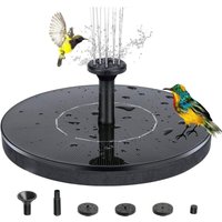 Verbesserter Solarbrunnen, 16 cm Solar-Teichpumpe mit 6 Effekten, Solarwasserpumpe, schwimmend, für Gartenteich, Springbrunnen, Vogelbad, Aquarium Verbesserter Solarbrunnen, 16 cm Solar-Teichpumpe mit 6 Effekten, Solarwasserpumpe, schwimmend, für Gartenteich, Springbrunnen, Vogelbad, Aquarium von BEIJIYI