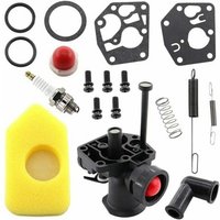 Vergaser-Kit für Briggs & Stratton 499809 498809A 494406 Rasenmäher und Luftfilter 698369 Reglerfeder 691859 692211 Membran 795083 495770 Vergaser-Kit für Briggs & Stratton 499809 498809A 494406 Rasenmäher und Luftfilter 698369 Reglerfeder 691859 692211 Membran 795083 495770 von BEIJIYI