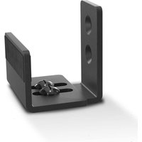 Verstellbare Bodenführung, Wand-/Tür-Unterführung für Schiebetüren aus Holz, schwarz, U-Form Verstellbare Bodenführung, Wand-/Tür-Unterführung für Schiebetüren aus Holz, schwarz, U-Form von BEIJIYI