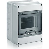Wasserdichter Außenverteilerkasten, IP65 Aufputz-Verteilerkasten 5 Module mit Klemmen, ABS-Kunststoffoberfläche für den Außenbereich (5 MODULE) von BEIJIYI