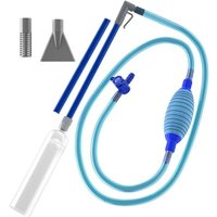 Whirlpool-Staubsauger, 3 m langer kabelloser Handstaubsauger für den Poolwasserwechsel, tragbarer Spa-Staubsauger mit quetschbarer Birne, 2 Düsen, Whirlpool-Staubsauger, 3 m langer kabelloser Handstaubsauger für den Poolwasserwechsel, tragbarer Spa-Staubsauger mit quetschbarer Birne, 2 Düsen, von BEIJIYI