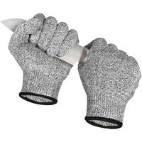 paire schnittschutzhandschuhe, schnittfeste handschuhe, handschuhe schnittfest, leistungsfähiger Level 5 Schutz, für Gestrickt Handschuhe für von BEIJIYI