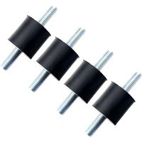 x M6 Externe Doppelgewinde Stoßdämpfer Gummihalterung Anti-Vibration Silent Lock für Boot Auto 25x20 Spule x M6 Externe Doppelgewinde Stoßdämpfer Gummihalterung Anti-Vibration Silent Lock für Boot Auto 25x20 Spule von BEIJIYI
