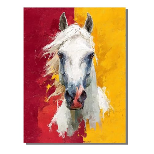 BEIJUYHU 5D DIY Diamond Painting Set Abstrakt Diamant Painting Kinder, Pferd Full Drill Bastelset für Erwachsene, Diamant Kunst Bilder Mosaic Stickerei für Home Wand Dekor 80x100 cm BJHF206 BEIJUYHU 5D DIY Diamond Painting Set Abstrakt Diamant Painting Kinder, Pferd Full Drill Bastelset für Erwachsene, Diamant Kunst Bilder Mosaic Stickerei für Home Wand Dekor 80x100 cm BJHF206 von BEIJUYHU