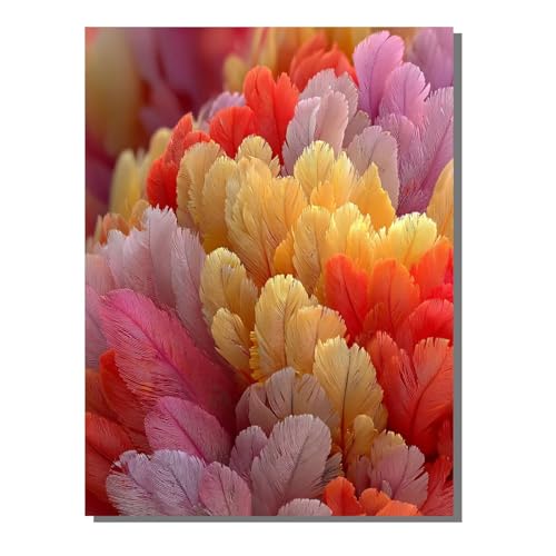BEIJUYHU Abstrakt 5D Diamond Painting Erwachsene Feder Full Drill Diamant Painting Kinder Bilder, DIY Mosaic Bastelset für Erwachsene, Diamant Malerei Stickerei Groß für Home Decor 50 x 70 cm BJHF209 BEIJUYHU Abstrakt 5D Diamond Painting Erwachsene Feder Full Drill Diamant Painting Kinder Bilder, DIY Mosaic Bastelset für Erwachsene, Diamant Malerei Stickerei Groß für Home Decor 50 x 70 cm BJHF209 von BEIJUYHU