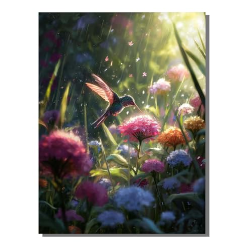 BEIJUYHU Blume 5D Diamond Painting Erwachsene Vogel Full Drill Diamant Painting Kinder Bilder, DIY Mosaic Bastelset für Erwachsene, Diamant Malerei Stickerei Groß für Home Decor 80x100 cm BJHF439 BEIJUYHU Blume 5D Diamond Painting Erwachsene Vogel Full Drill Diamant Painting Kinder Bilder, DIY Mosaic Bastelset für Erwachsene, Diamant Malerei Stickerei Groß für Home Decor 80x100 cm BJHF439 von BEIJUYHU