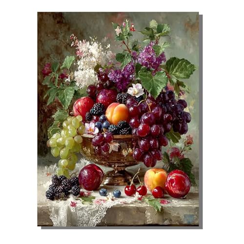 BEIJUYHU Diamond Painting Obst Diamond Painting Erwachsene Groß XXL 30x40 cm Blume Full drill Daiment Malerei Erwachsene, 5D Diamant Art Mosaic Stickerei Bastelset Geschenk für Home Decor BJHF423 BEIJUYHU Diamond Painting Obst Diamond Painting Erwachsene Groß XXL 30x40 cm Blume Full drill Daiment Malerei Erwachsene, 5D Diamant Art Mosaic Stickerei Bastelset Geschenk für Home Decor BJHF423 von BEIJUYHU