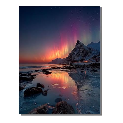 BEIJUYHU Landschaft 5D Diamond Painting Erwachsene Laser Full Drill Diamant Painting Kinder Bilder, DIY Mosaic Bastelset für Erwachsene, Diamant Malerei Stickerei Groß für Home Decor 30x40 cm BJHF149 BEIJUYHU Landschaft 5D Diamond Painting Erwachsene Laser Full Drill Diamant Painting Kinder Bilder, DIY Mosaic Bastelset für Erwachsene, Diamant Malerei Stickerei Groß für Home Decor 30x40 cm BJHF149 von BEIJUYHU