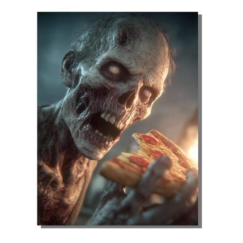 BEIJUYHU Zombies 5D Diamond Painting Erwachsene Groß 80x100 cm - Pizza Full Drill Diamant Painting Bilder, DIY Mosaic Bastelset für Kinder, Diamant Kunst Malerei Stickerei für Home Wand Decor BJHF205 BEIJUYHU Zombies 5D Diamond Painting Erwachsene Groß 80x100 cm - Pizza Full Drill Diamant Painting Bilder, DIY Mosaic Bastelset für Kinder, Diamant Kunst Malerei Stickerei für Home Wand Decor BJHF205 von BEIJUYHU