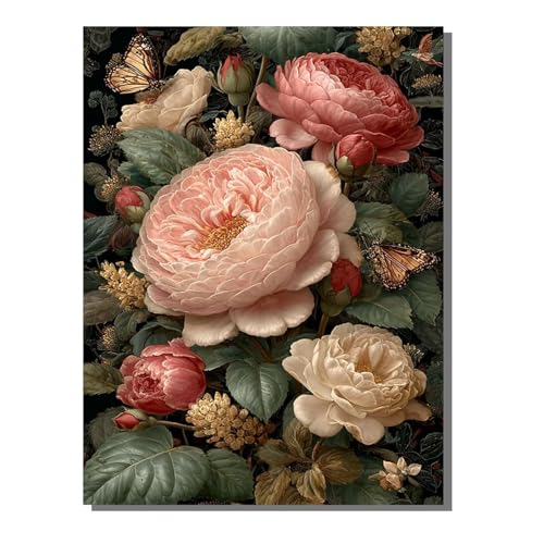 Blume Diamond Painting Erwachsene Groß XXL Schmetterling 5D Full Drill Diamant Painting Bilder, DIY Mosaic Bastelset für Kinder und Erwachsene, Diamant Malerei Stickerei Home Decor 50 x 70 cm BJHF417 Blume Diamond Painting Erwachsene Groß XXL Schmetterling 5D Full Drill Diamant Painting Bilder, DIY Mosaic Bastelset für Kinder und Erwachsene, Diamant Malerei Stickerei Home Decor 50 x 70 cm BJHF417 von BEIJUYHU