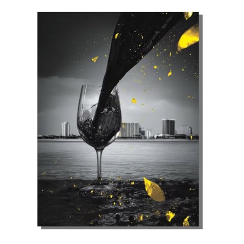 Diamond Painting Kinder Weinglas 5D Diamond Painting Kristallbecher Bilder DIY Full drill Crystal Strass Stickerei Mosaic Diamant Malerei Bastelset Geeignet Geschenk und Wanddeko 80x100 cm BJHF474 von BEIJUYHU
