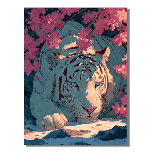 Diamond Painting Set Tier Diamant Painting Bilder Erwachsene Groß DlY Art Kinder Full Drill Diamond Malerei Tiger 5D Diamant Kunst Malerei Stickerei Mosaic Bastelset Home Decor 50 x 70 cm BJHF401 Diamond Painting Set Tier Diamant Painting Bilder Erwachsene Groß DlY Art Kinder Full Drill Diamond Malerei Tiger 5D Diamant Kunst Malerei Stickerei Mosaic Bastelset Home Decor 50 x 70 cm BJHF401 von BEIJUYHU