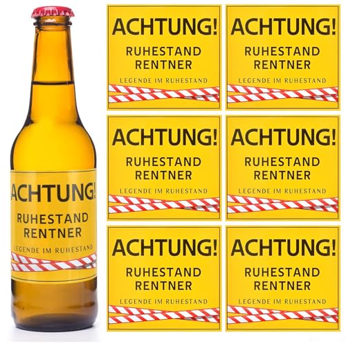 12 Stück Rentnerin Bierflaschen Etiketten Selbstklebend Flaschenetiketten Biergeschenke für Männer Ruhestand Geschenk für Renteneintritt Geschenk Männer 12 Stück Rentnerin Bierflaschen Etiketten Selbstklebend Flaschenetiketten Biergeschenke für Männer Ruhestand Geschenk für Renteneintritt Geschenk Männer von BEIMEIII