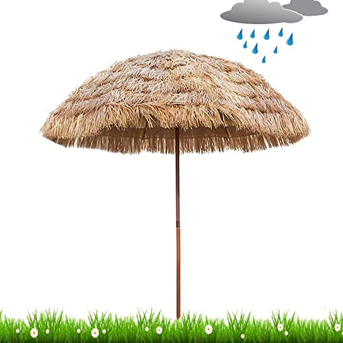 BEISCO Klassische Raffia Bast Sonnenschirm Hawaii Schirm Gartenschirm für im Freien Stabil Mittelstock Marktschirm 200 x 235 cm Rund Sonnenschutz BEISCO Klassische Raffia Bast Sonnenschirm Hawaii Schirm Gartenschirm für im Freien Stabil Mittelstock Marktschirm 200 x 235 cm Rund Sonnenschutz von BEISCO