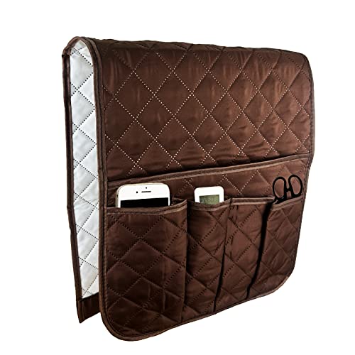 BEISIJIA Sofa Armlehne Organizer hängend Caddy Aufbewahrungstasche Couch Stuhl TV Fernbedienung Halter Sessel Couch Organizer (Braun) von BEISIJIA