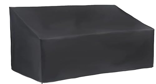 BEJAGWUS 3 Sitzer Gartenbank Abdeckung mit Kordelzug & Belüftungsöffnungen,Abdeckung Gartenmöbel Oxford Schutzhülle für Bank Gartensofa Wasserdicht Winddicht UV-Anti Winterfest - 163x66x63/89 cm BEJAGWUS 3 Sitzer Gartenbank Abdeckung mit Kordelzug & Belüftungsöffnungen,Abdeckung Gartenmöbel Oxford Schutzhülle für Bank Gartensofa Wasserdicht Winddicht UV-Anti Winterfest - 163x66x63/89 cm von BEJAGWUS
