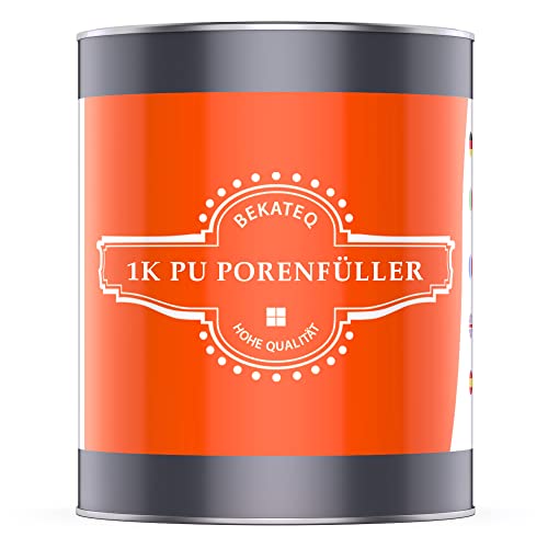 BEKATEQ 1K PU Porenfüller für Steinteppich außen, UV-fest, 4kg farblos glänzend - kein Vergilben, elastisch, abdichtend, einfache Verarbeitung BK-669PU von BEKATEQ