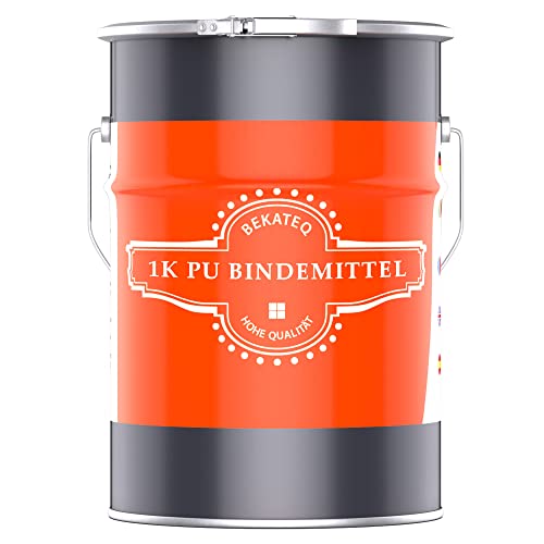 BEKATEQ BK-633 1K PU Bindemittel + Grundierung für Steinteppiche, 2kg farblos I Polyurethan Kiesfestiger für senkrechte/vertikale Untergründe I Kunstharz Wandbeschichtung für Wand, Treppe uvm. * von BEKATEQ