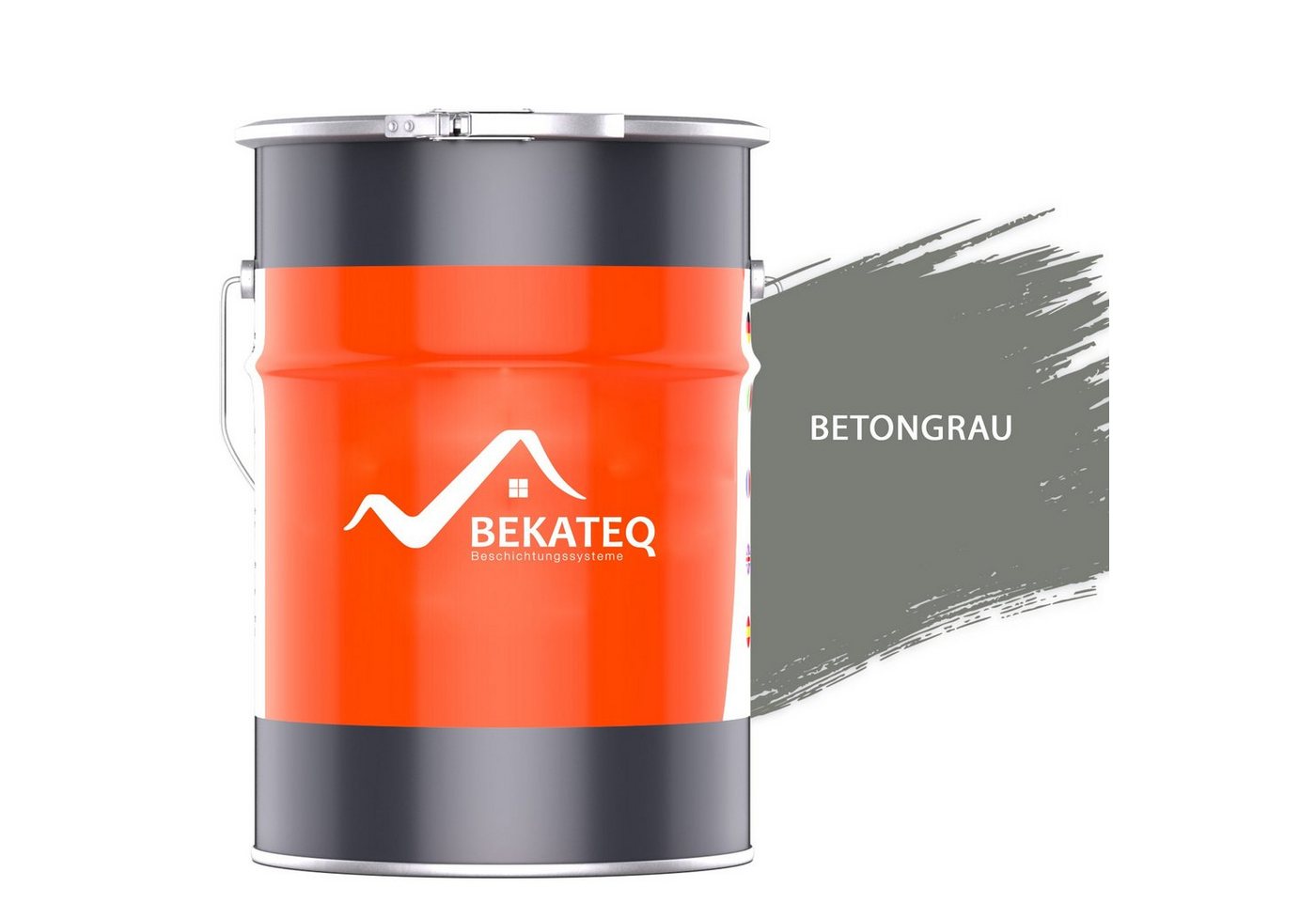 BEKATEQ Bodenversiegelung BE-702, 2K Epoxidharz Bodenfarbe, UV-stabil selbstentlüftend optimaler Verlauf von BEKATEQ