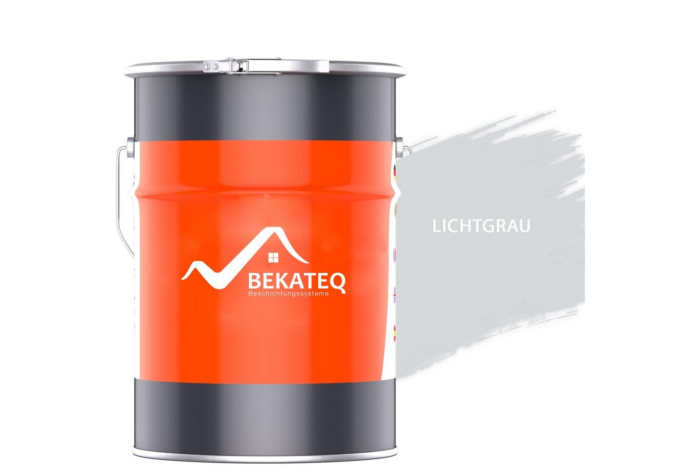 BEKATEQ Bodenversiegelung BE-702, 2K Epoxidharz Bodenfarbe, UV-stabil selbstentlüftend optimaler Verlauf von BEKATEQ