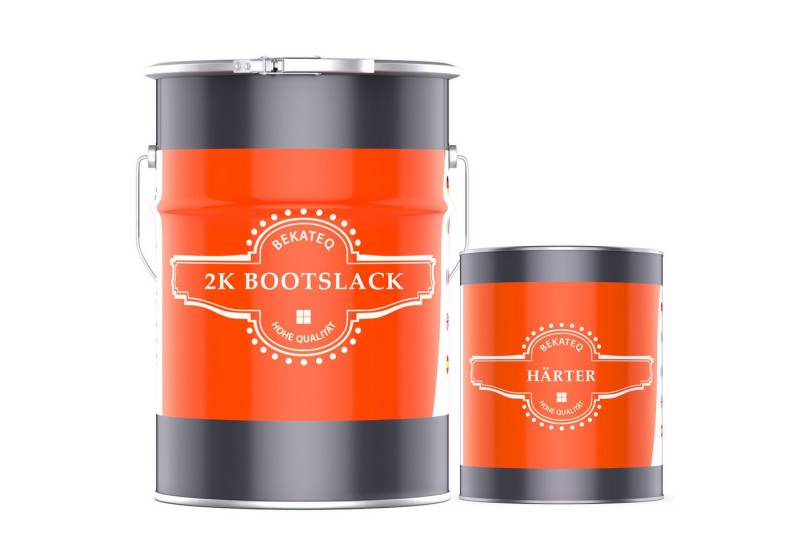 BEKATEQ Klarlack LS-170 2K Bootslack, Yachtlack, Bootsfarbe Lack für GFK Kunststoffboote Holz von BEKATEQ