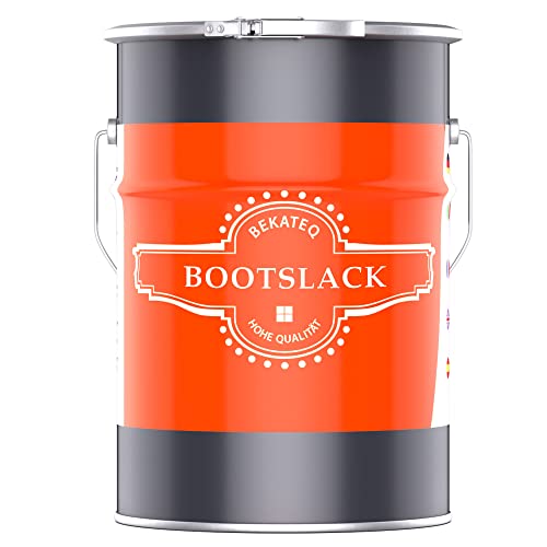 Bootslack Yachtlack in seidenmatt Farblos 5L Holzlack, Schiffslack - auch geeignet für Parkettboden, Treppen, Fenster, Holzmöbel - UV- und Wetterfest, Wasserfest - BEKATEQ LS-100 von BEKATEQ