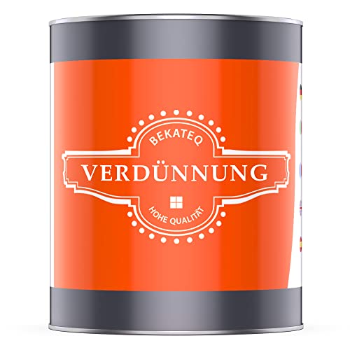 BEKATEQ Verdünnung 5x1L Kunstharzlack Alkydharzlack Universalverdünnung Verdünner LS-517 von BEKATEQ