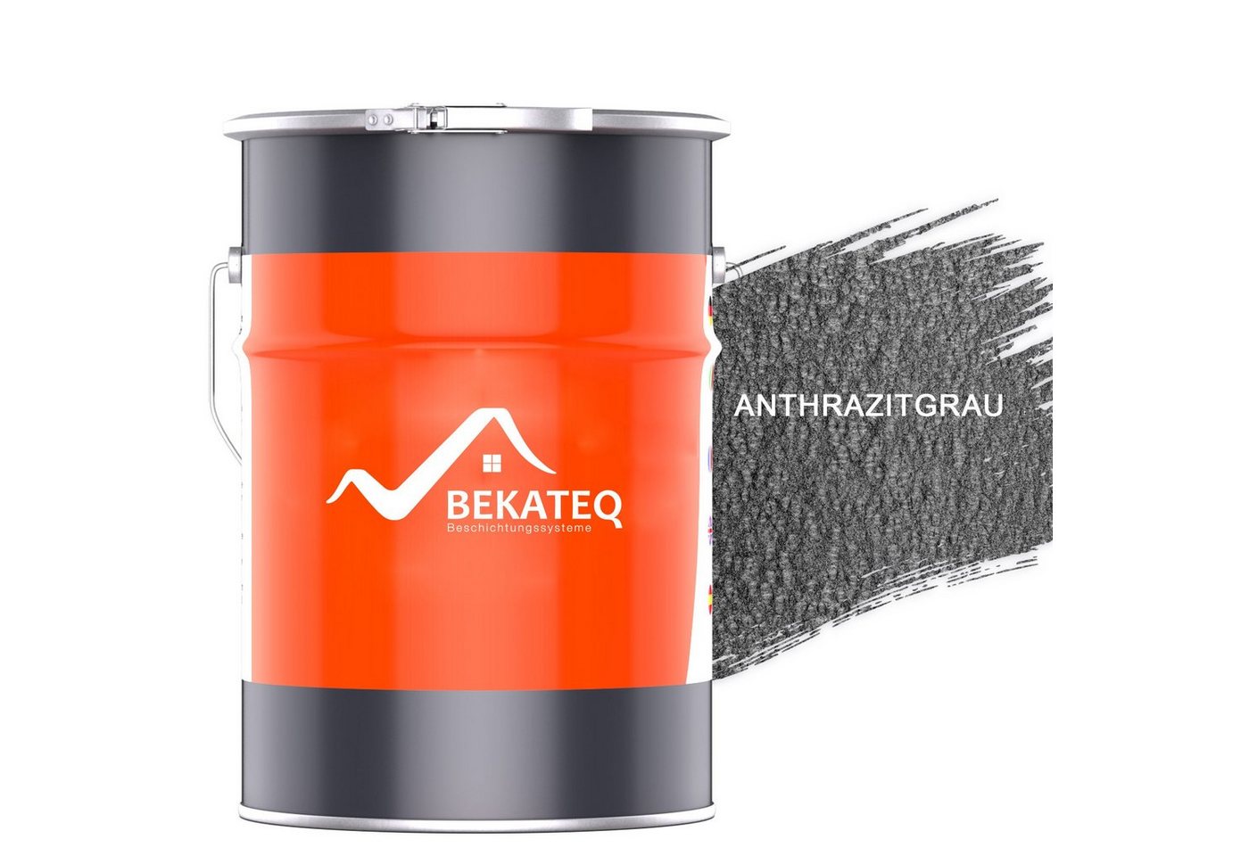 BEKATEQ Metallschutzlack LS-590, Hammerschlaglack glänzend, Rostschutz, Hammerschlagfarbe aussen innen von BEKATEQ