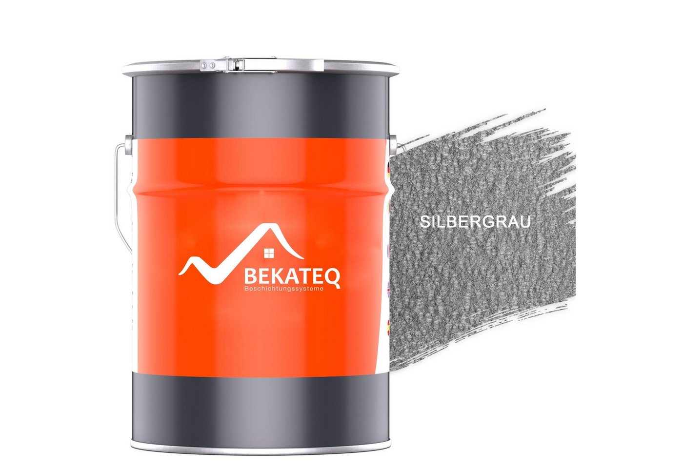 BEKATEQ Metallschutzlack LS-590, Hammerschlaglack glänzend, Rostschutz, Hammerschlagfarbe aussen innen von BEKATEQ