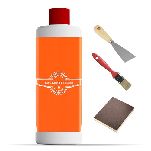 Lackentferner Abbeizer Set 0,75l + Spachtel + Pinsel + Schleifpad - Graffiti Farbe Lack Entferner geruchsmild schnell und gründlich - auch auf senkrechten Flächen entfernen - BEKATEQ LS-719 Lackentferner Abbeizer Set 0,75l + Spachtel + Pinsel + Schleifpad - Graffiti Farbe Lack Entferner geruchsmild schnell und gründlich - auch auf senkrechten Flächen entfernen - BEKATEQ LS-719 von BEKATEQ