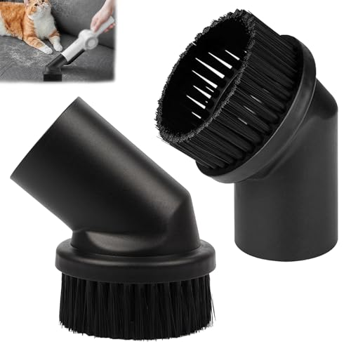 2 Stück Staubsauger Bürste, Möbelbürste Für Staubsauger Premium Staubsaugerbürsten Staubsaugerzubehör Staubreiniger Vakuumbürsten, Für Passend Universal Vakuumbürsten(35mm) von BEKKLPOU