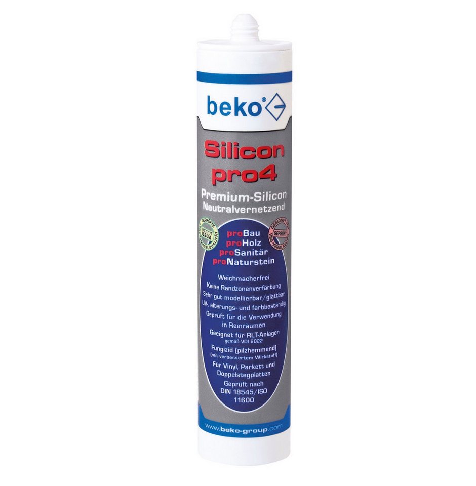 BEKO Dichtstoff BEKO Silicon Pro4 Premium Anthrazit 310ml von BEKO