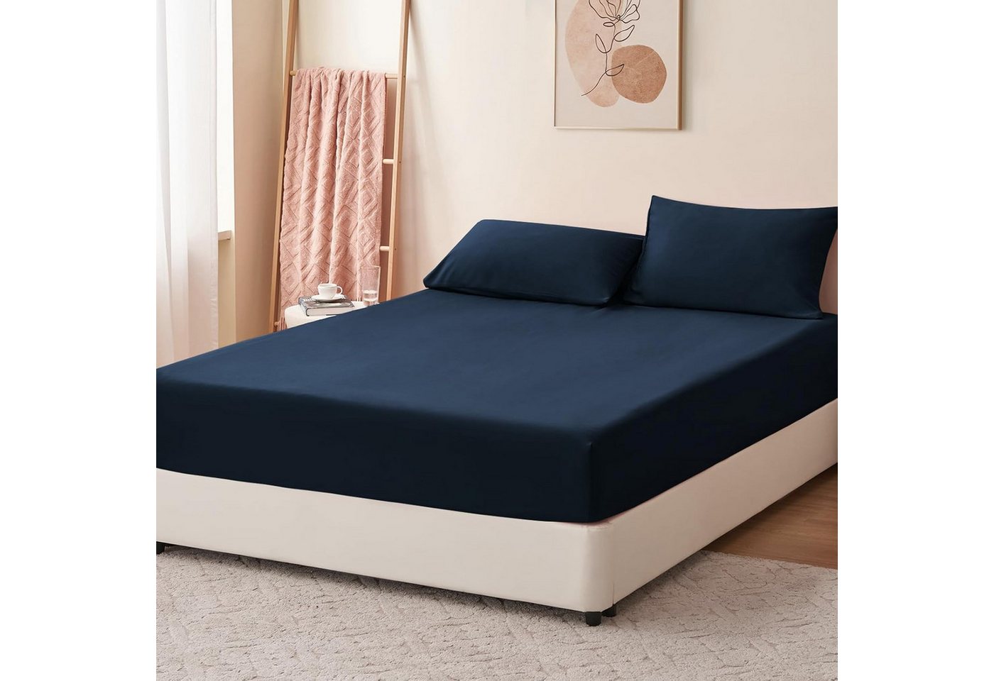 Matratzenschoner Atmungsaktive Baumwoll-Matratzenauflage mit Spannfixierung BEKOMIYA, Atmungsaktive Matratzenauflage/Spannbettlaken 90x200 180x200 cm Matratzenschoner Atmungsaktive Baumwoll-Matratzenauflage mit Spannfixierung BEKOMIYA, Atmungsaktive Matratzenauflage/Spannbettlaken 90x200 180x200 cm von BEKOMIYA