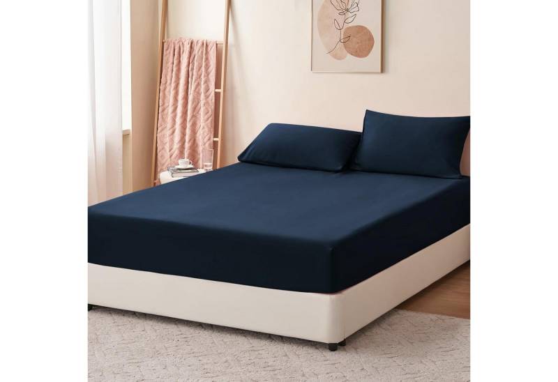 Matratzenschoner Atmungsaktive Baumwoll-Matratzenauflage mit Spannfixierung BEKOMIYA, Atmungsaktive Matratzenauflage/Spannbettlaken 90x200 180x200 cm Matratzenschoner Atmungsaktive Baumwoll-Matratzenauflage mit Spannfixierung BEKOMIYA, Atmungsaktive Matratzenauflage/Spannbettlaken 90x200 180x200 cm von BEKOMIYA