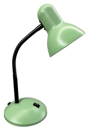 Bel Air Home - Schreibtischlampe PISA | Einstellbare E-27 Beleuchtung | Stilvolles Design | Energieeffizient, (GLÜHBIRNE NICHT INBEGRIFFEN) (GRÜN) von Bel Air Home