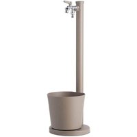 Brunnen mit Eimer und Wasserhahn H88 Cm Farbe Tortora Made in Italy Brunnen mit Eimer und Wasserhahn H88 Cm Farbe Tortora Made in Italy von BEL-FER