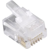 940SP3066R Modular-Stecker für Rundkabel 940SP3066R Stecker, gerade Pole: 6P - Bel Stewart Connectors von BEL Stewart Connectors