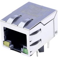 MagJack 10/100Base-TX 4 Übertrager mit LEDs Tab down SI-60062-F Buchse, Einb - Bel Stewart Connectors von BEL Stewart Connectors