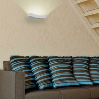 Wandlampe zum bemalen und anpassen 2x60w keramikanschluss g9 8285-52 von BELFIORE